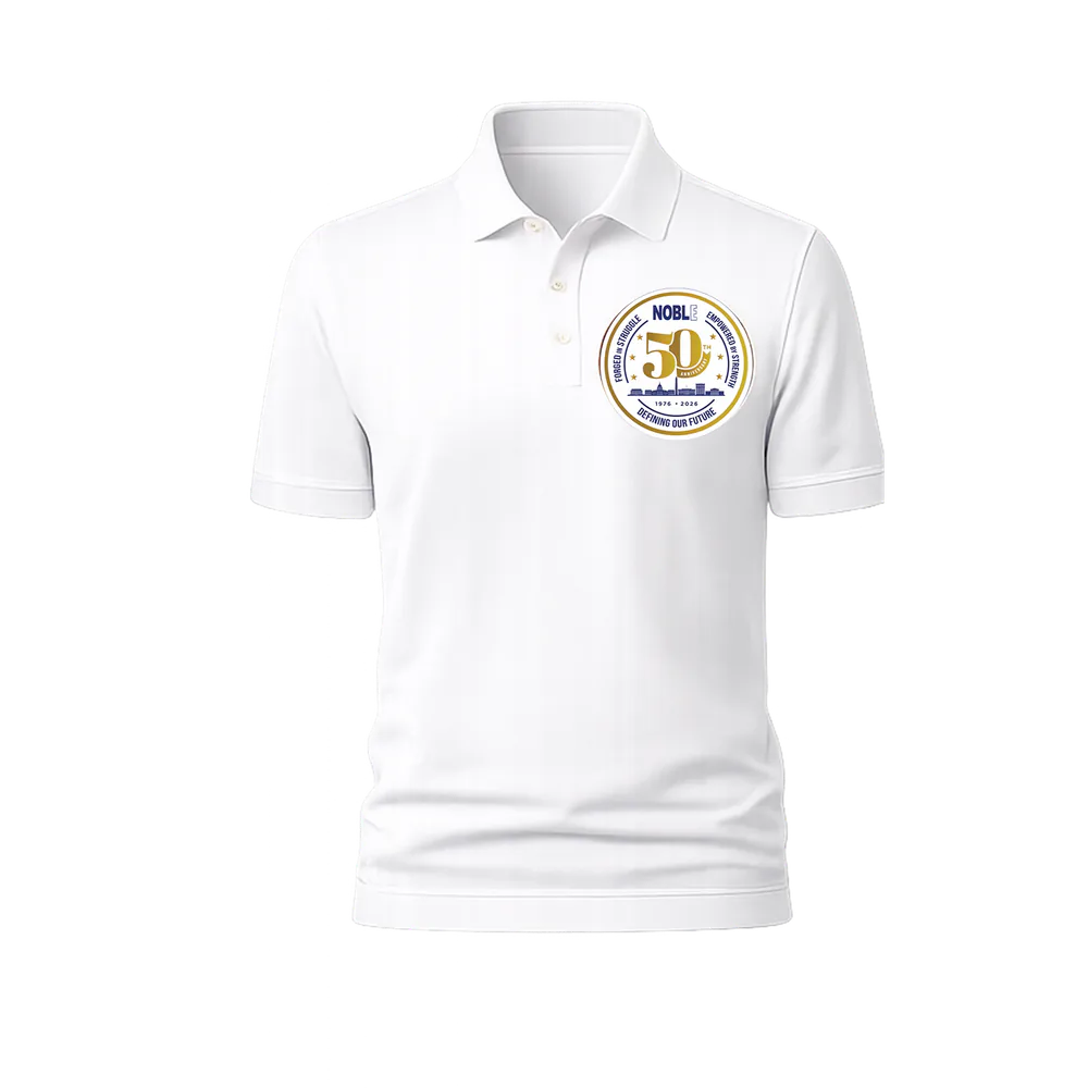 NOBLE 50th Anniversary Polo in white