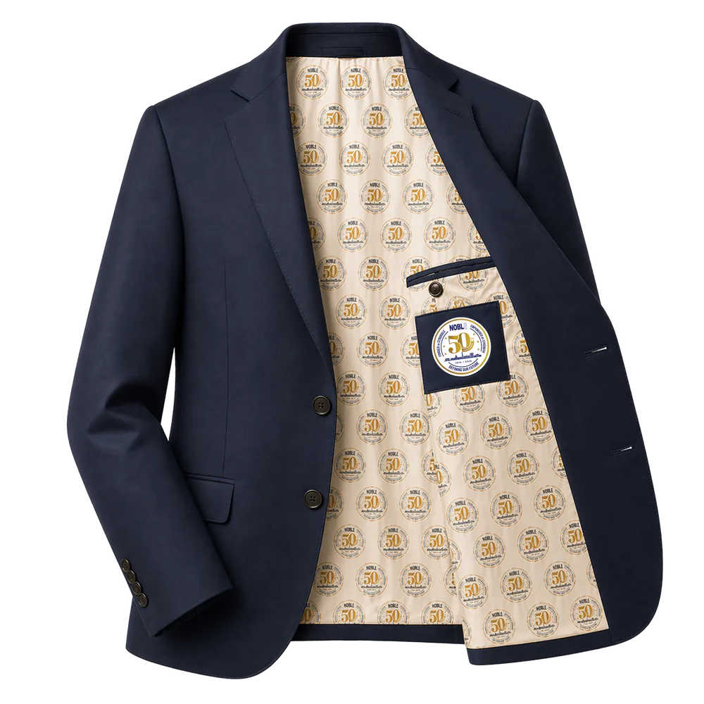 Custom Premium 50th Blazer Men's Navy
