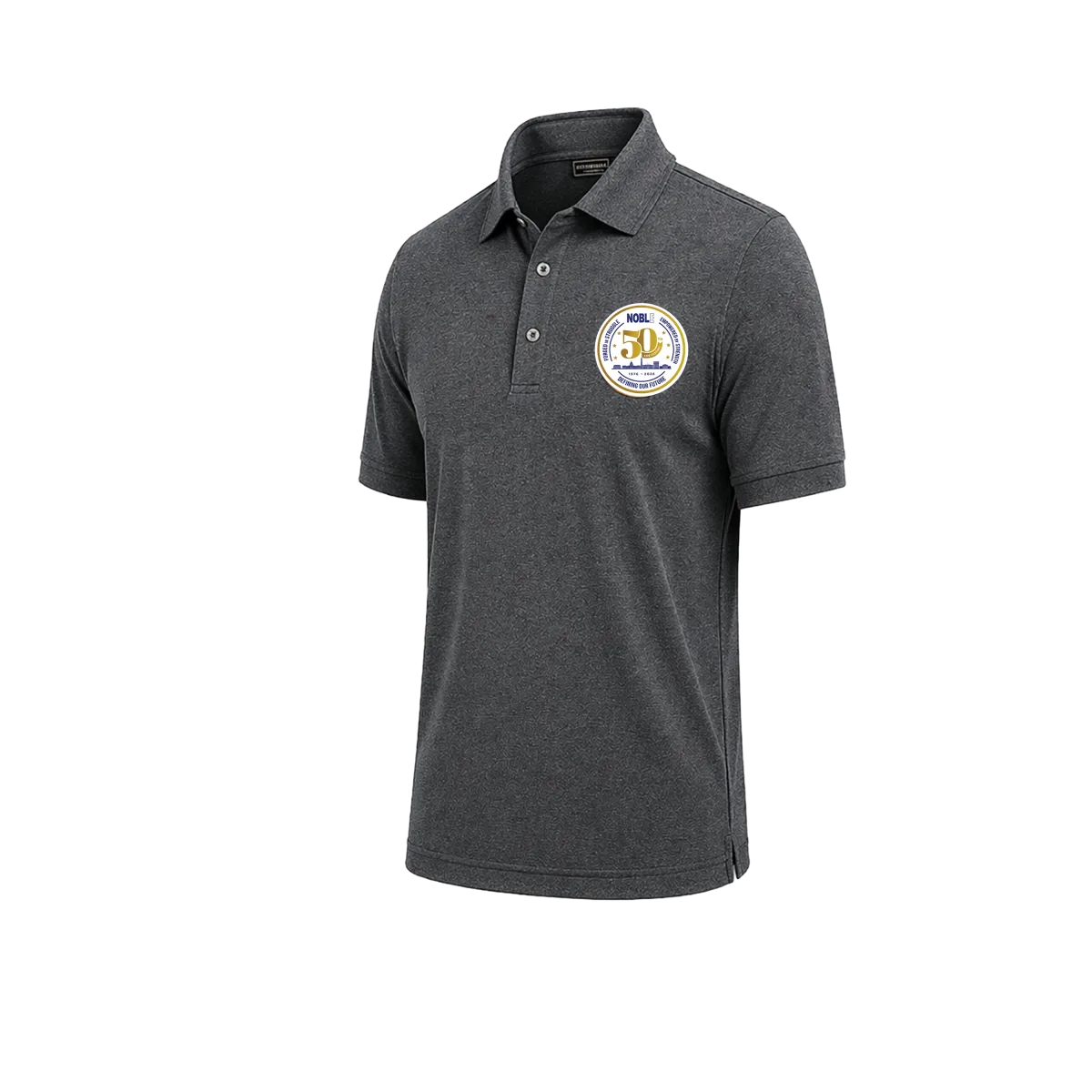 50th Edition Performance Polo in Grey