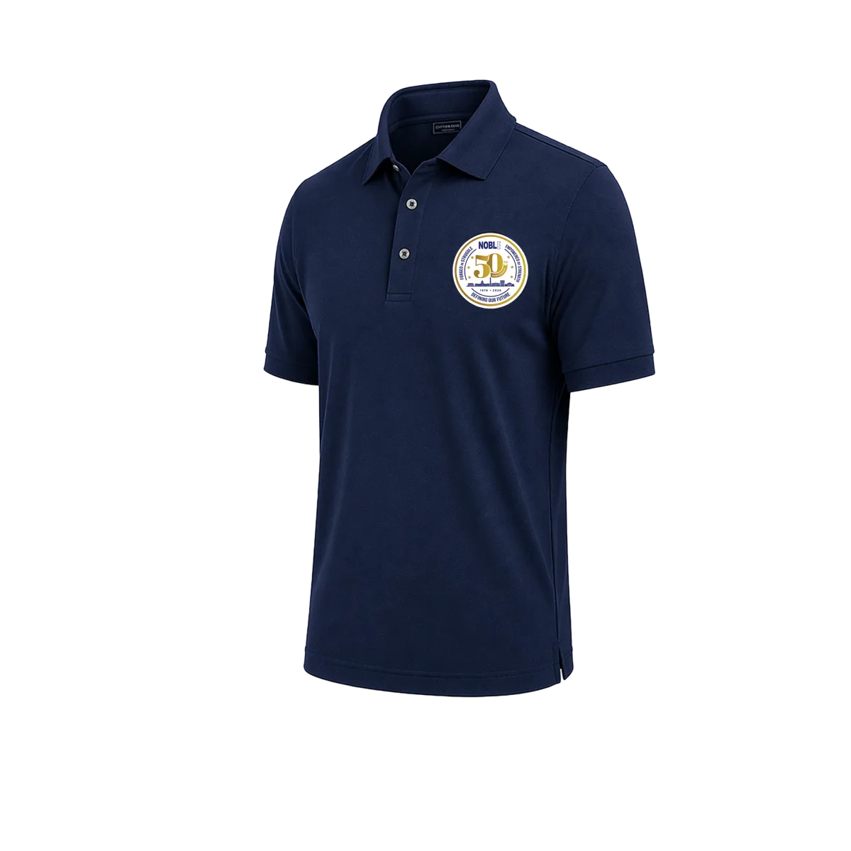 50th Edition Performance Polo in Navy