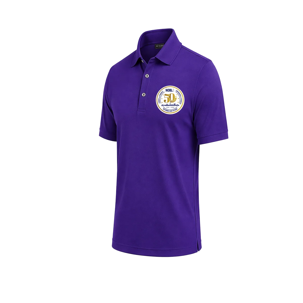 50th Edition Performance Polo in Purple