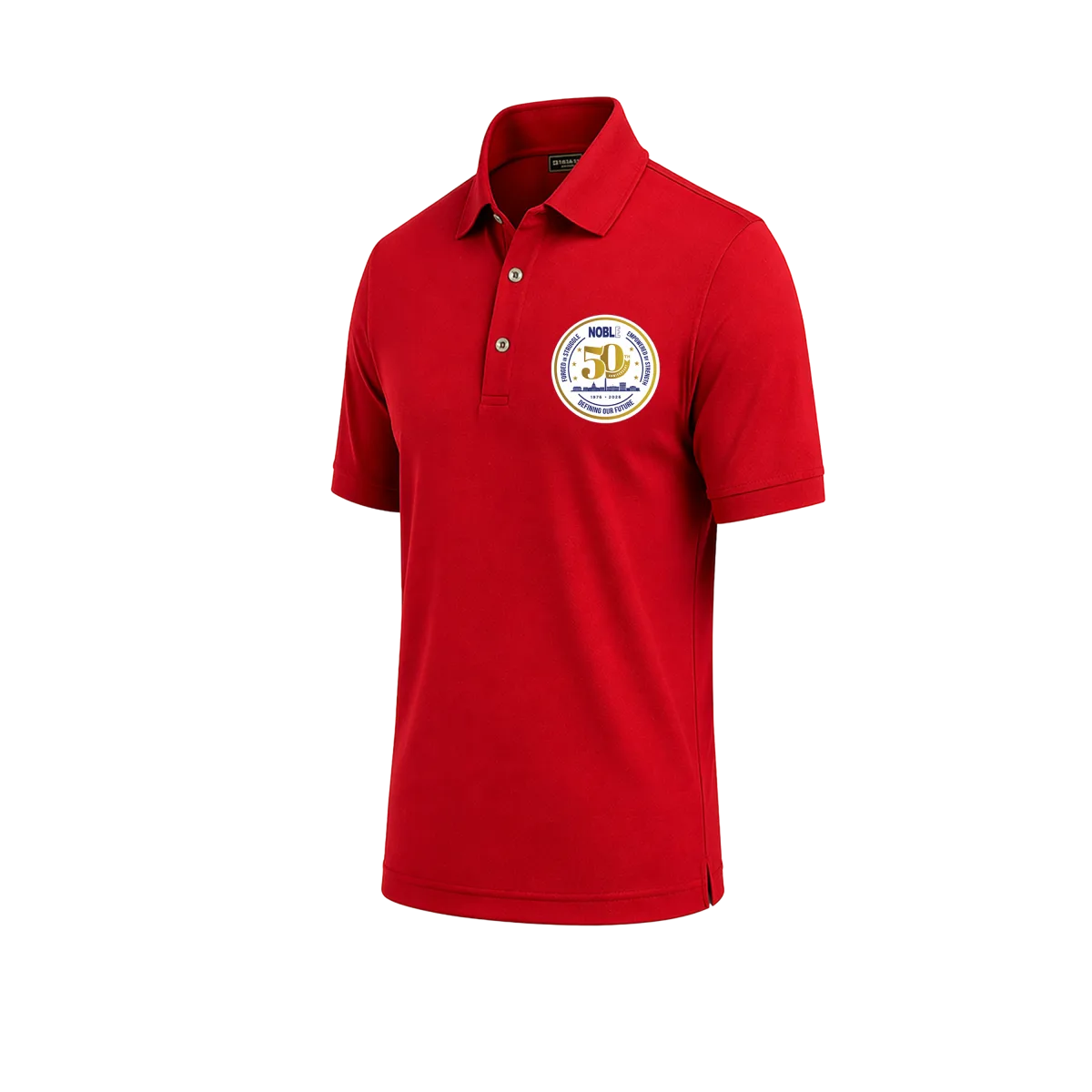 50th Edition Performance Polo in Red
