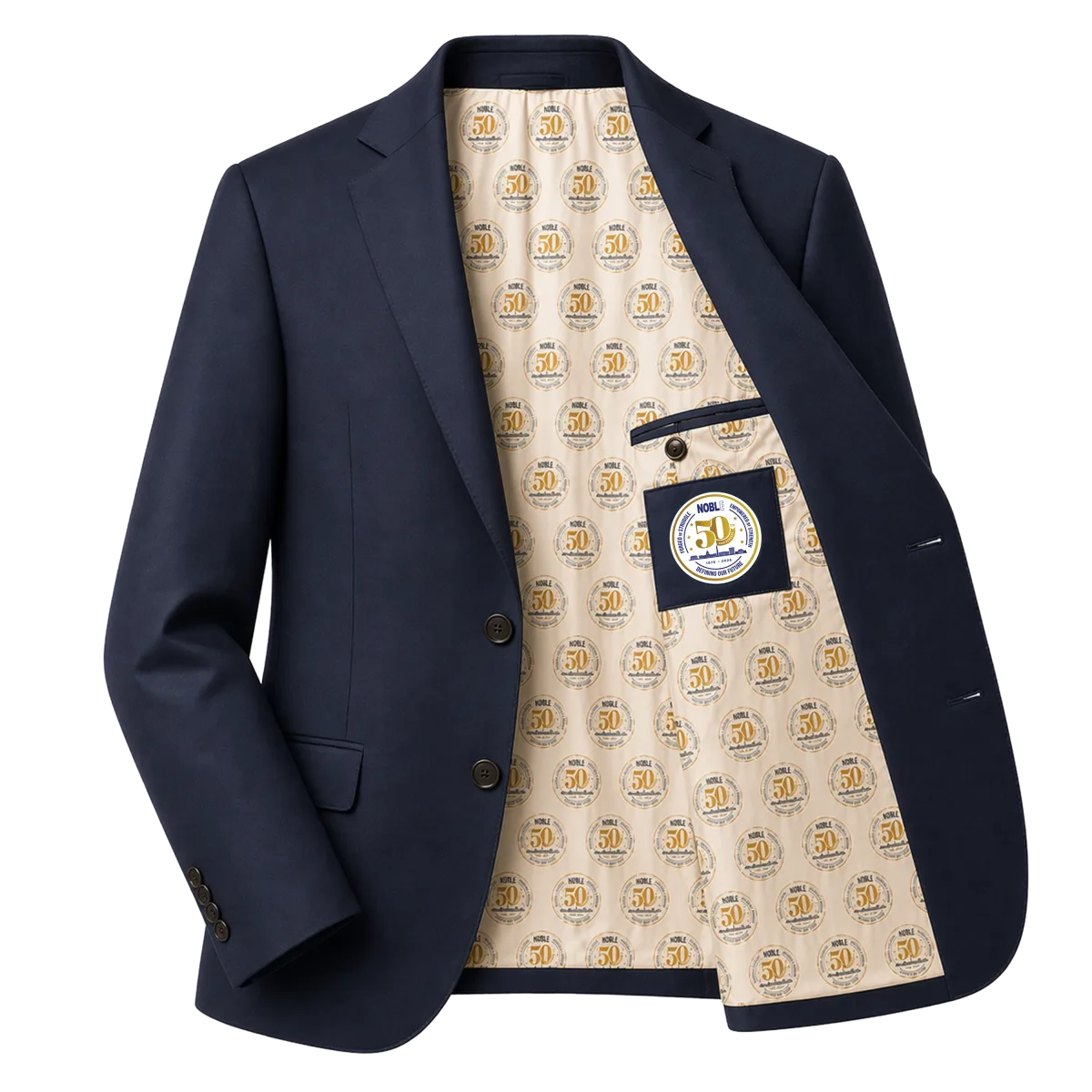Men's Custom Premium 50th Blazer in Navy
