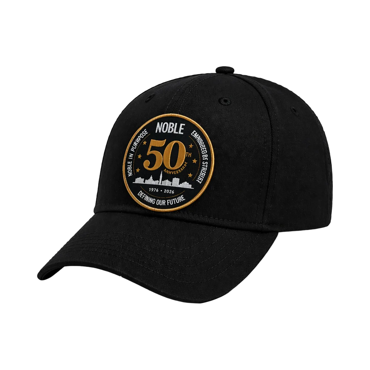 50th Anniversary Hat in Black