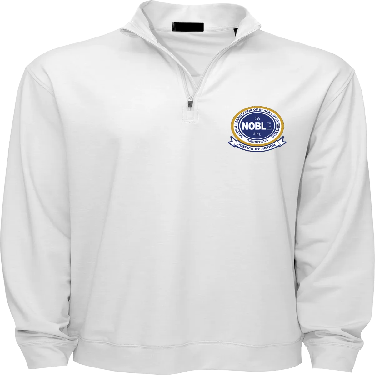 Weekend Quarter Zip in White